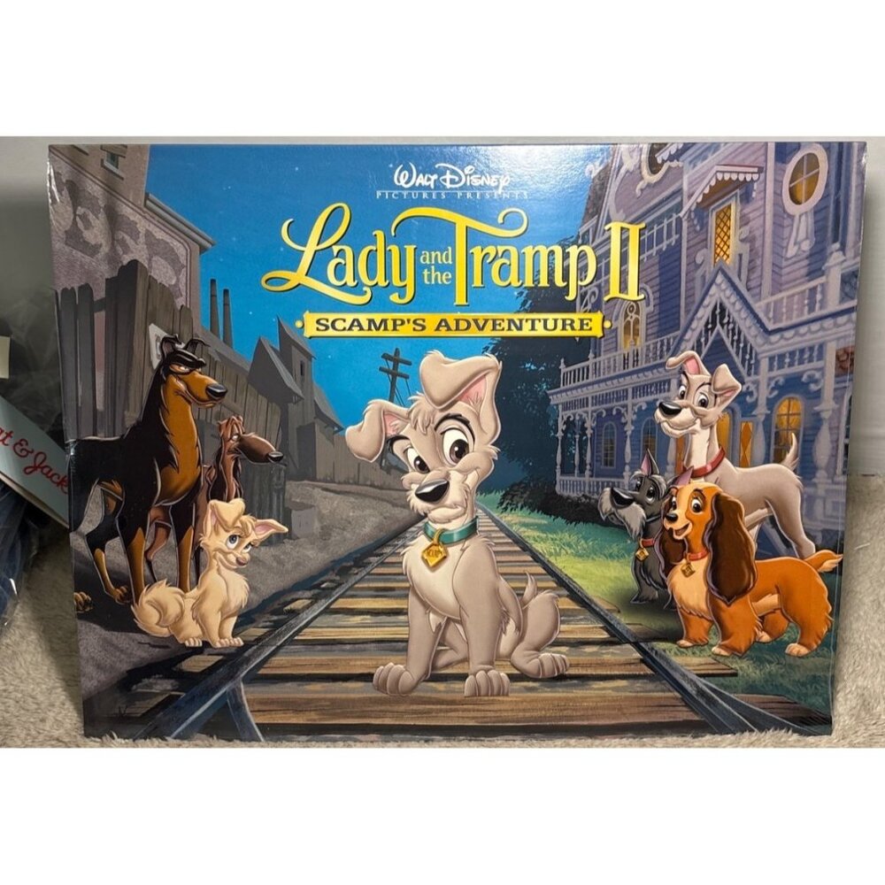 Lady & The Tramp II Scamps Adventure Lithograph Portfolio Exclusive Walt Disney
